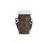 Coffee Cup Crossbody Bag, back view